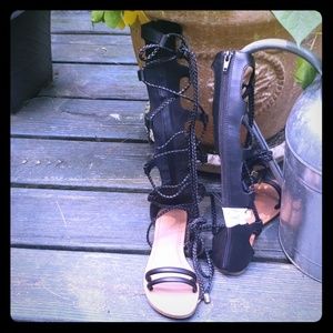 Wild diva gladiator sandals